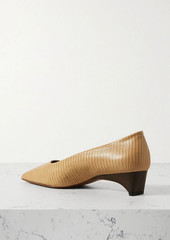 Neous - Taika lizard-effect leather pumps - Neutral - EU 38.5