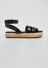 Neous Grobya Toe Ring Wood-Heel Sandals