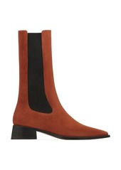NEOUS Pros Chelsea Suede Boot in Almond/Black at Nordstrom