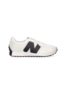 New Balance 327 Leather Lace-up Sneakers