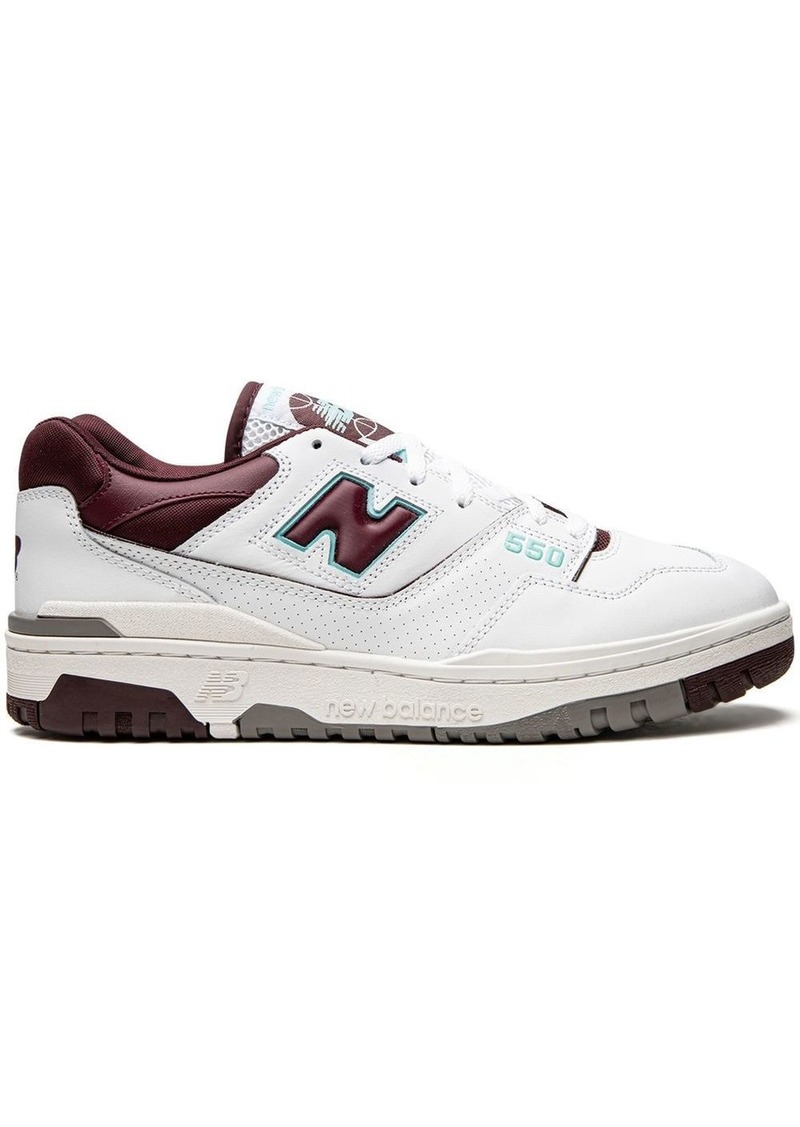 New Balance 550 "Burgundy/Cyan" sneakers