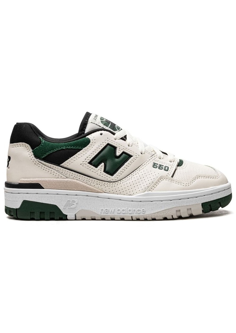 New Balance 550 "Sea Salt Pine Green" sneakers