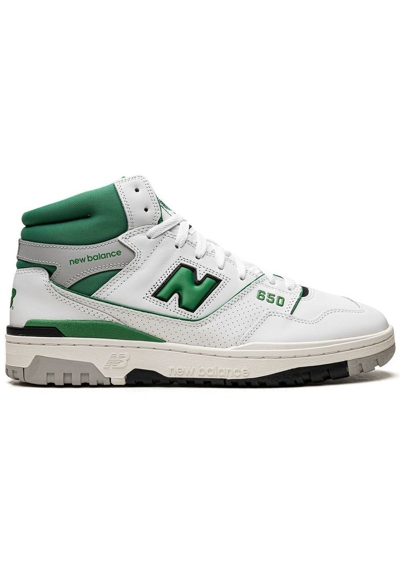 New Balance 650 "White/Green" sneakers