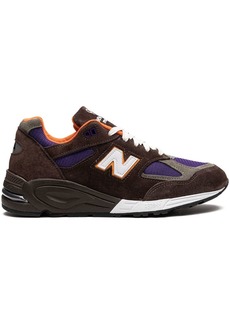 New Balance Made in USA 990v2 "Brown/Orange/Purple" sneakers