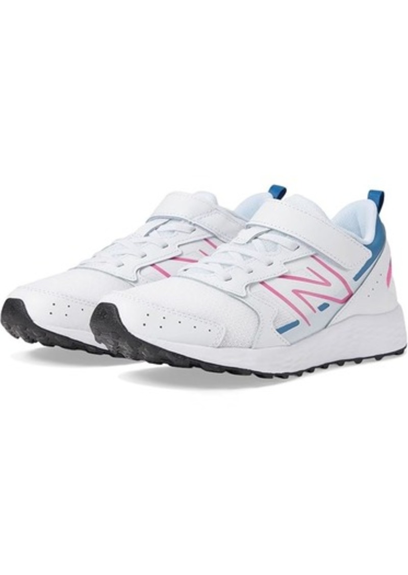 New Balance Fresh Foam 650 Bungee Lace with Top Strap (Little Kid/Big Kid)