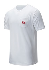 New Balance Athletics Pocket T-Shirt in White at Nordstrom