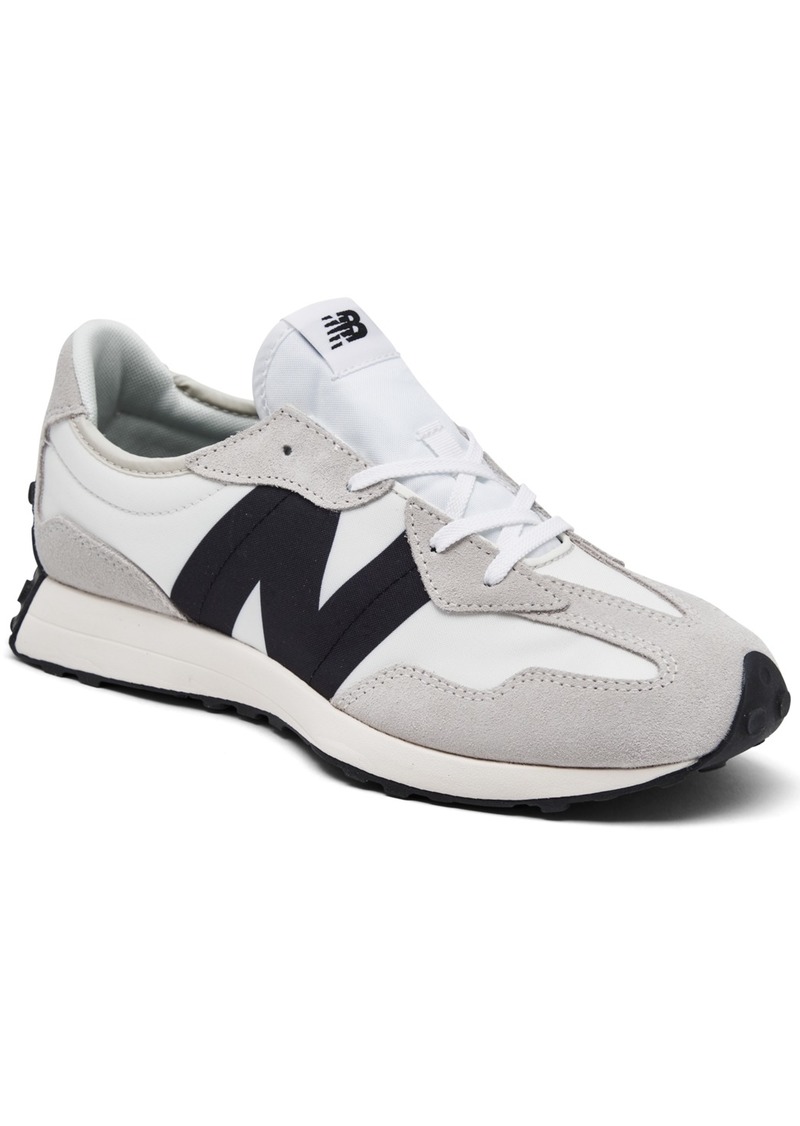 New Balance Big Kids 327 Casual Sneakers from Finish Line - Gray, Black