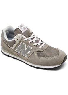 New Balance Big Kids 574 Casual Sneakers from Finish Line - Gray