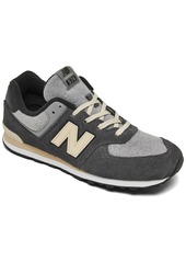 New Balance Big Kids' 574 Grey Days Casual Sneakers from Finish Line - Magnet