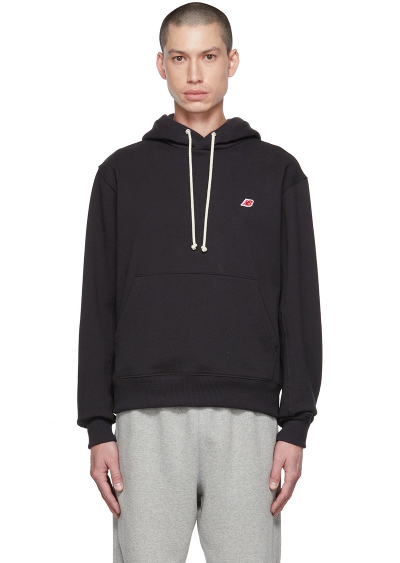 New Balance Black Made in USA Core Hoodie