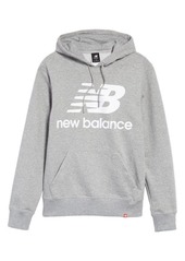 New Balance Essentials Logo Graphic Hoodie in Athletic Grey at Nordstrom