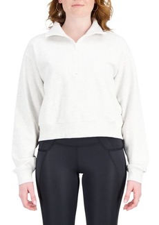 New Balance French Terry Quarter Zip Sweatshirt