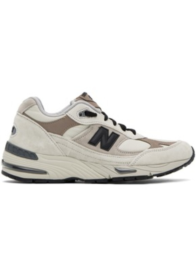New Balance Gray Made in UK 991v1 Sneakers