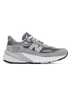 New Balance Gray 'Made In USA' 990v6 Sneakers