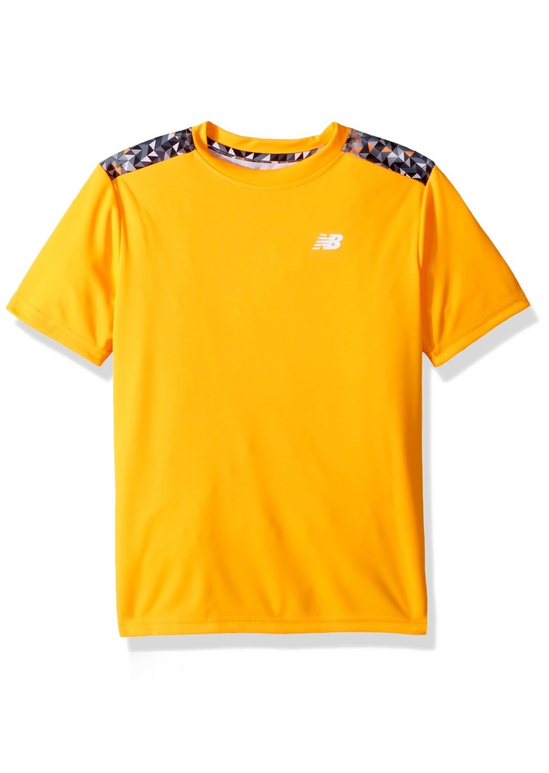 new balance t shirt kids Orange