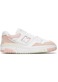 New Balance Kids Pink & White 550 Sneakers