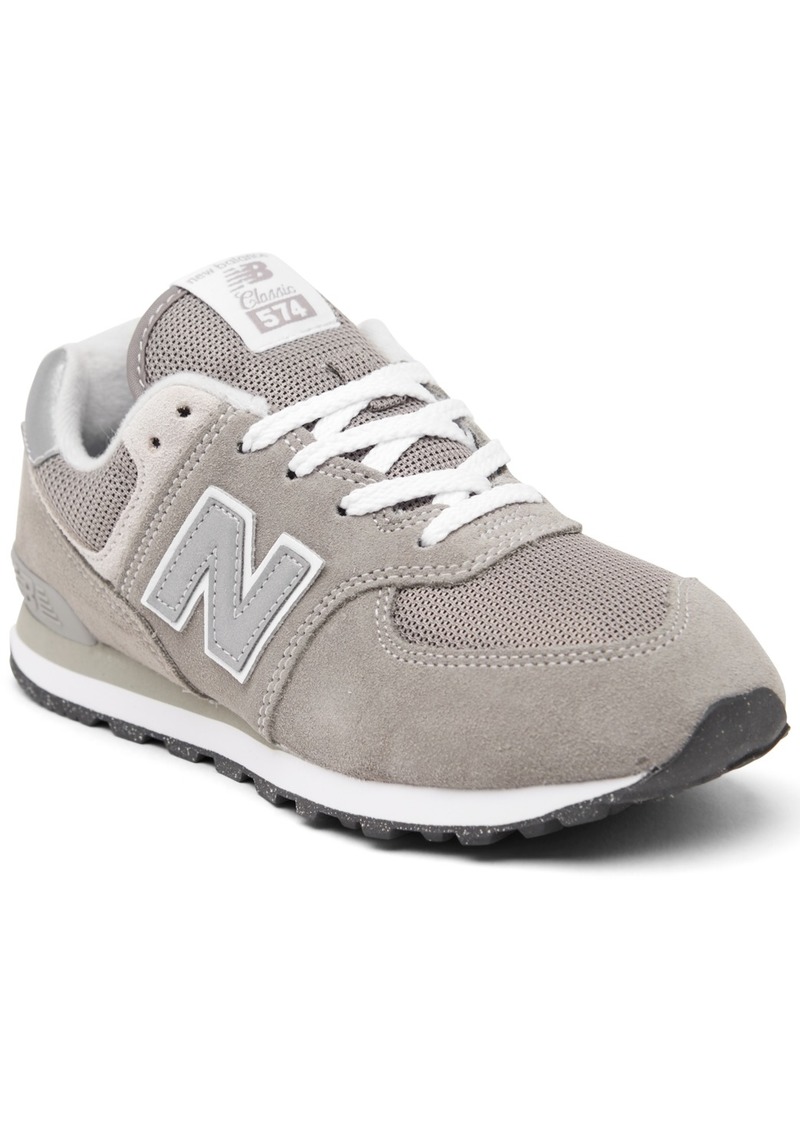 New Balance Little Kids 574 Casual Sneakers from Finish Line - Gray