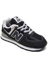New Balance Little Kids 574 Casual Sneakers from Finish Line - Black