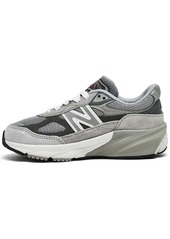 New Balance Little Kids 990 V6 Casual Sneakers from Finish Line - Gray, Black