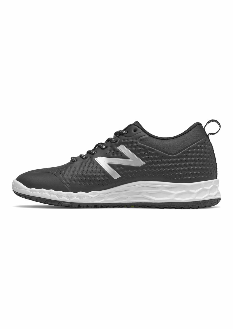New Balance mens 806 V1 Industrial Shoe Black/Silver Metallic/White  US