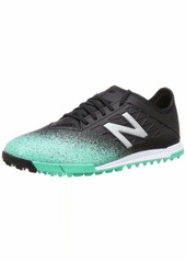 New Balance Men's Furon V5 Dispatch Turf Soccer Shoe neon Emerald/Black/Silver