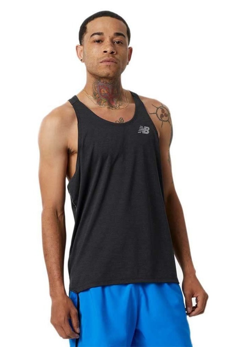 New Balance mens Impact Run Singlet Shirt   US