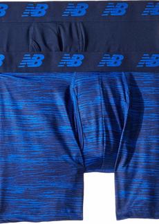 New Balance Men's Premium Performance 6" Boxer Brief Underwear (Pack of 2)   (36-38")