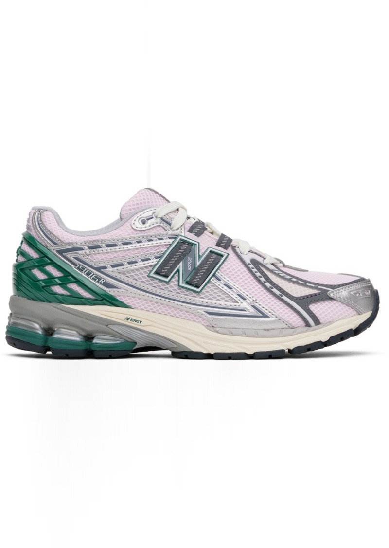 New Balance Pink & Silver 1906R Sneakers