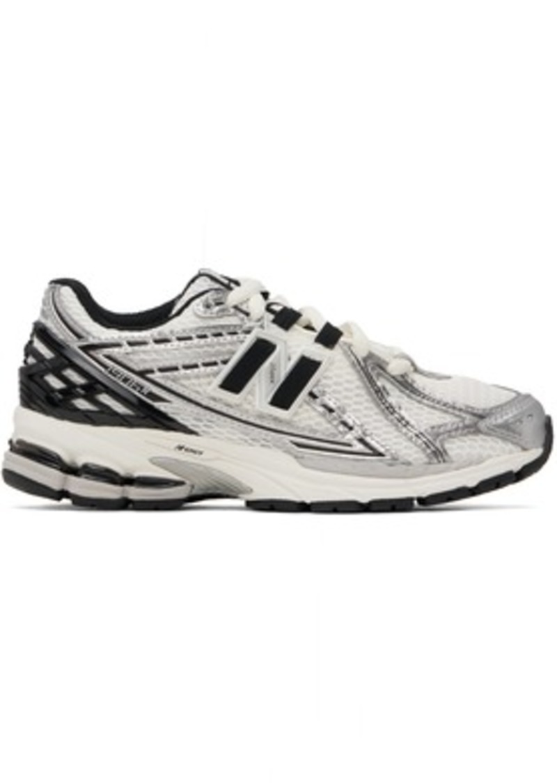 New Balance Silver & Black 1906R Sneakers