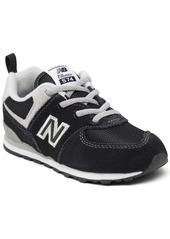 New Balance Toddler Kids 574 Core Bungee Casual Sneakers from Finish Line - Gray, White