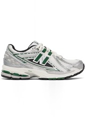 New Balance White & Silver 1906R Sneakers