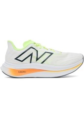 New Balance White FuelCell SuperComp Trainer v2 Sneakers