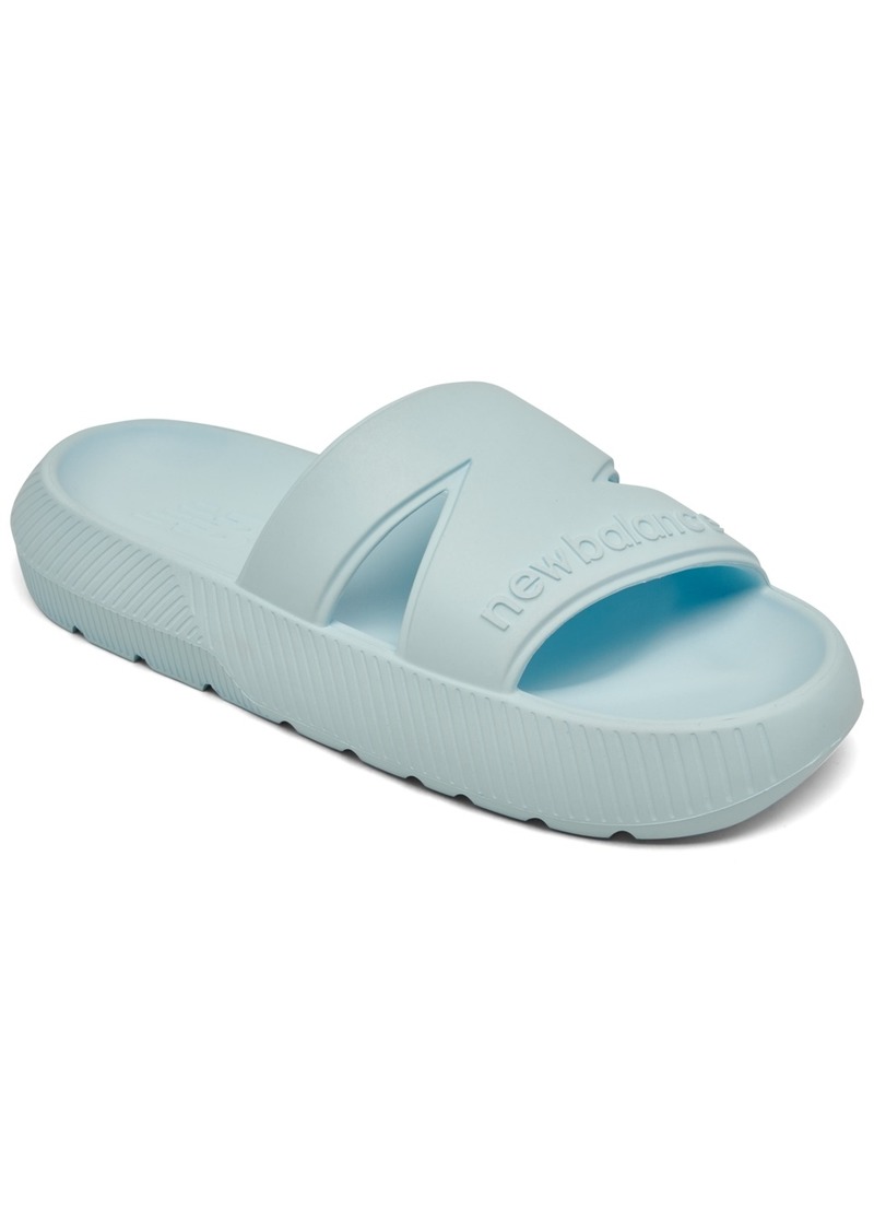 New Balance Women's 200XL Slide Sandals from Finish Line - Quarry Blue