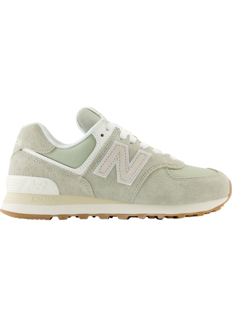 New Balance Women's 574 Shoes, Size 6, Green