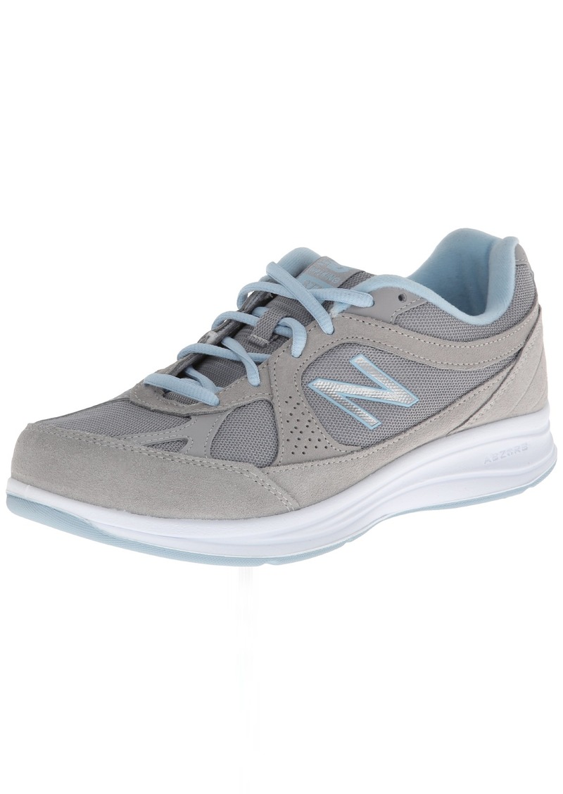 New Balance Women's 877 V1 Walking Shoe  Silver