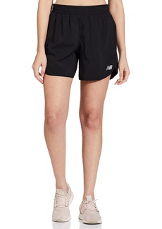 New Balance womens Accelerate 5 Inch Shorts   US