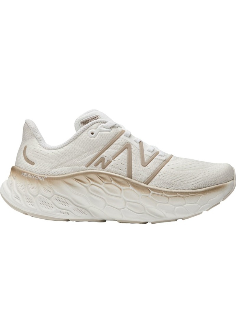 New Balance Women's Fresh Foam X More v4 Running Shoes, Size 8.5, White