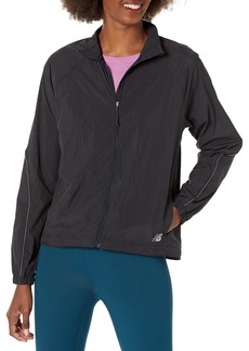 New Balance womens Impact Run Light Pack Jacket   US