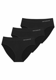 New Balance Women's Ultra Comfort Performance Seamless Hipsters Underwear (3 Pack)