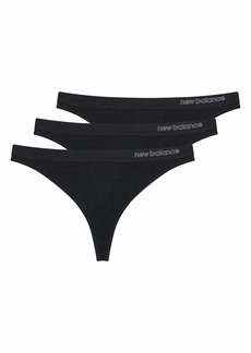 New Balance Women's Ultra Comfort Performance Seamless Thong Underwear (3 Pack)