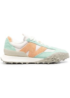 New Balance panelled lace-up suede sneakers