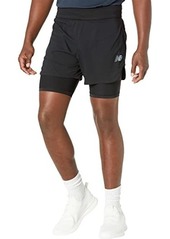 New Balance Q Speed Fuel 2-in-1 5" Shorts