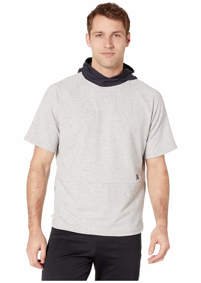 new balance short sleeve hoodie