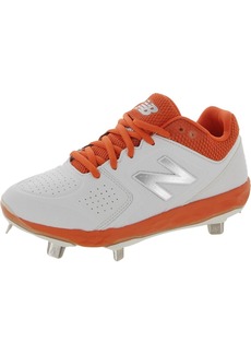 New Balance Velo 1 Womens Faux Leather Metal Cleats