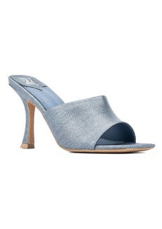 New York & Company Delara Women's Heel Slide Sandal - Blue