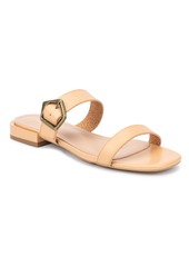 New York & Company Helga Women's Big Buckle Sandal - Brown