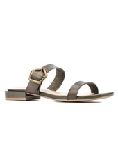 New York & Company Helga Women's Big Buckle Sandal - Brown