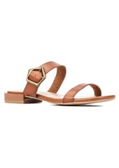 New York & Company Helga Women's Big Buckle Sandal - Brown