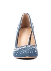 New York & Company Calliope Women's Pumps - Dark denim