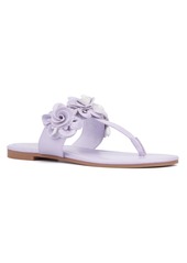 New York & Company Liana Women's Flip Flop Sandal - Lavender